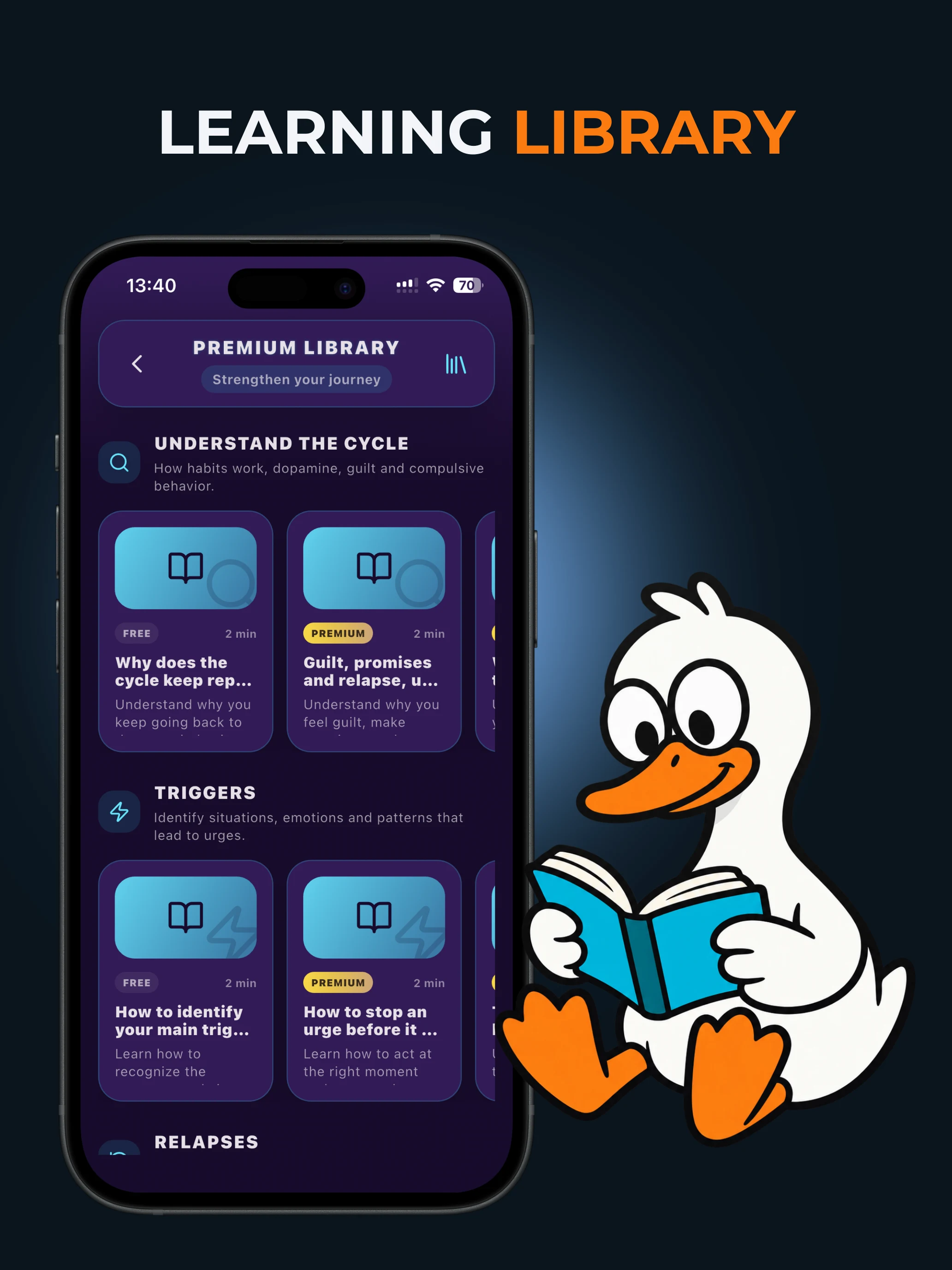 Mastracker: Quit Porn screenshot